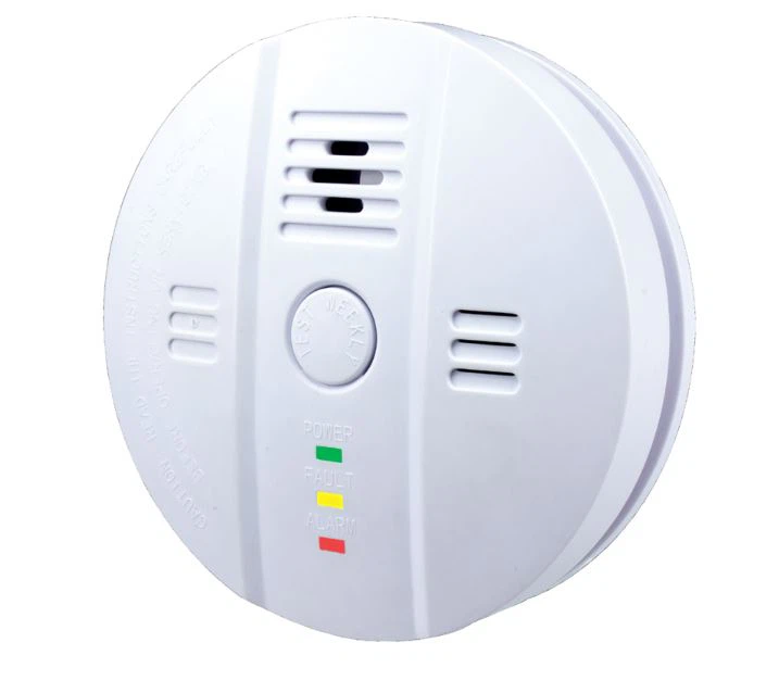גלאי אזעקת פחמן חד חמצני עם סוללת DC9V